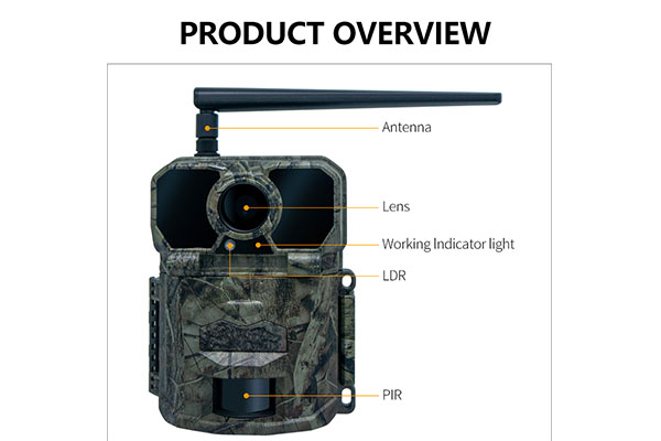 2024 4G Cellular Wildlife Forest Trail Cameras With APP Remote Control 0.25s Triggering Speed Wild Game Cameras OEM/ODM