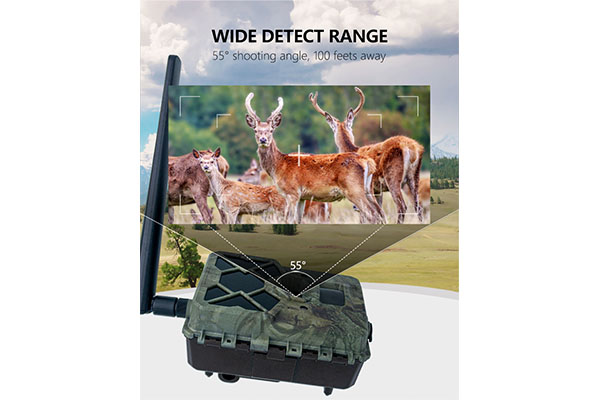 2024 Cost-Effective Wireless 4G Trail Camera With Esim Card APP Remote Control Long Working Time WIFI Wildlife Camera OEM/ODM