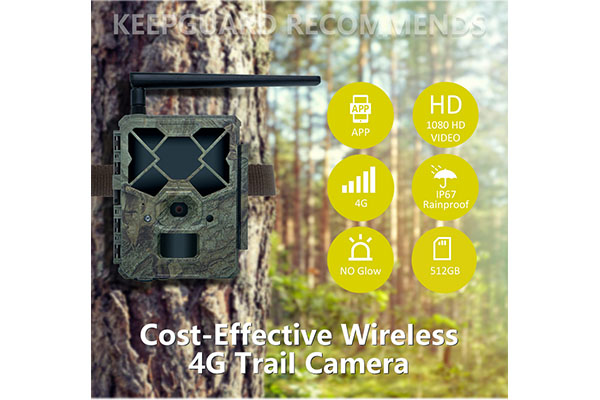 2024 Cost-Effective Wireless 4G Trail Camera With Esim Card APP Remote Control Long Working Time WIFI Wildlife Camera OEM/ODM