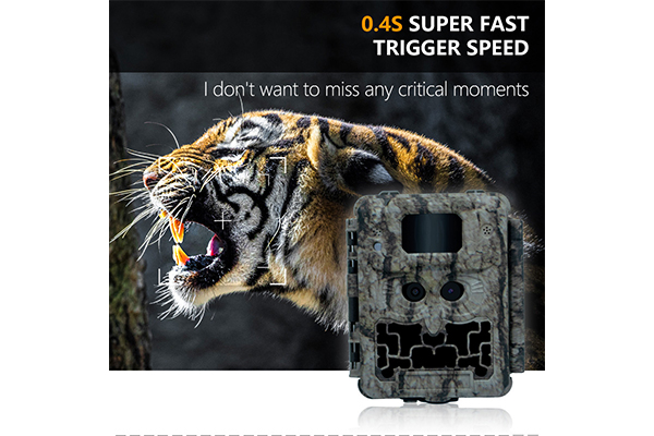 Trail Camera with Dual Lens