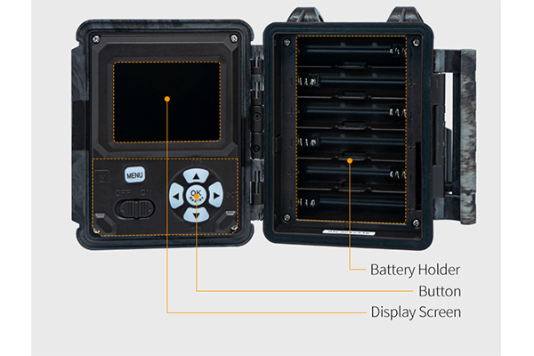 Trail Camera with Dual Lens